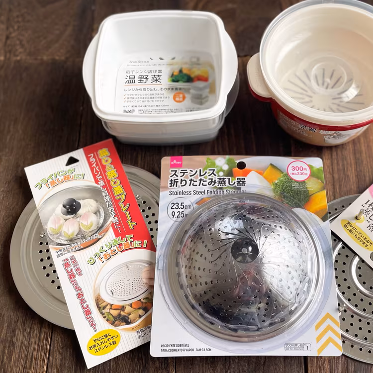 セリア-茶碗蒸し器-レビュー-使い方-メリット-デメリット, セリア-茶碗蒸し器-売り場-サイズ-口コミ, セリア-茶碗蒸し器-蒸しプリン-活用術, セリア-茶碗蒸し器-100均-おすすめ-購入ガイド